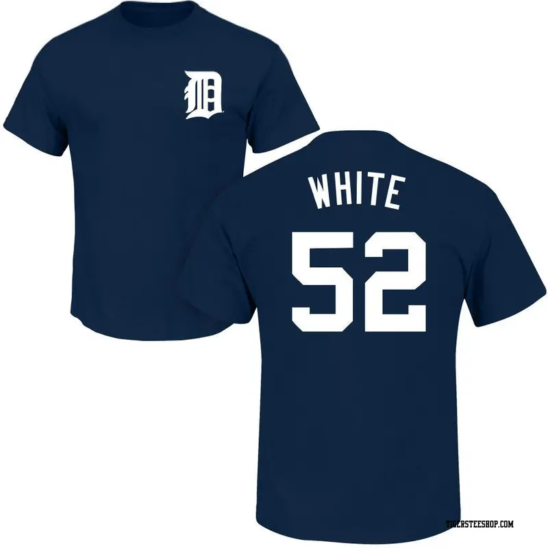 Custom Detroit Tigers Youth Navy Backer Long Sleeve T-Shirt 