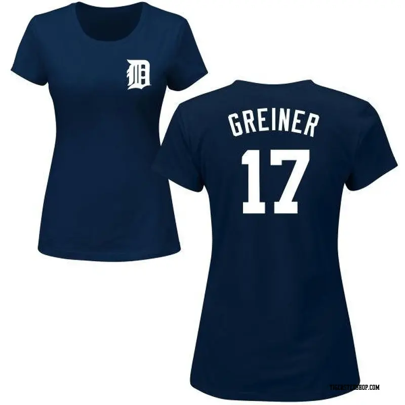 Javier Baez Detroit Tigers Youth Navy Backer T-Shirt 